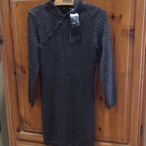 Classic Kate Moss sparkling evening dress